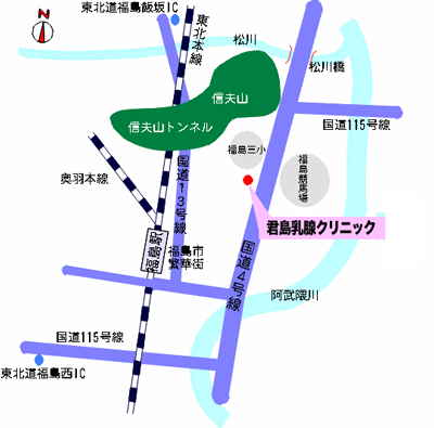 クリニック地図